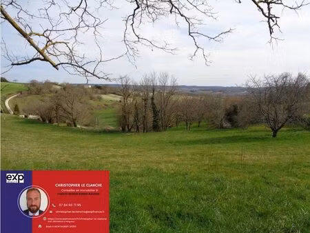 vente terrain 5897 m² montagrier (24350)