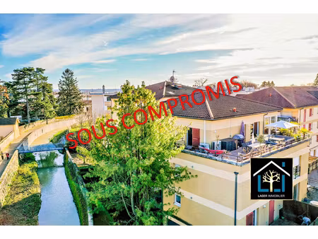 appartement centre montluel  terrasse de 80 m²