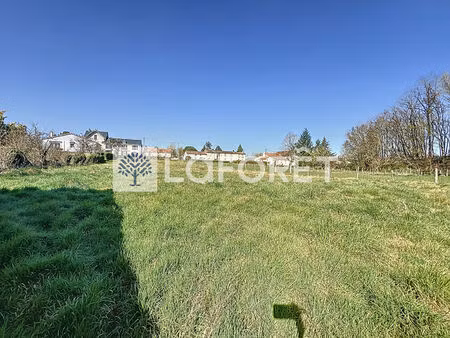 terrain constructible à vendre - la chapelle saint laurent