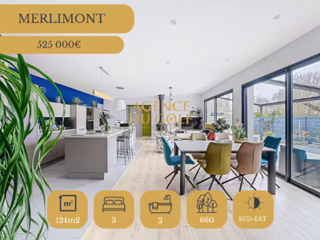 vente maison 4 pièces 124 m² merlimont (62155)