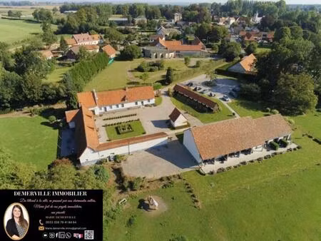 vente maison 18 pièces 466 m² gouy-saint-andré (62870)