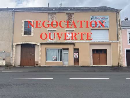 vente immeuble 14 pièces 289 m² à argenton-sur-creuse (36200)  97 200 €