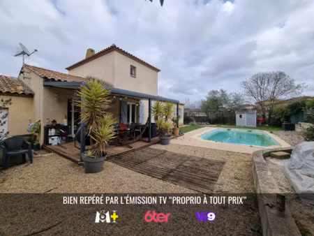 vente maison 5 pièces 119 m² montblanc (34290)