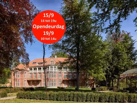 des appartements uniques dans un parc historique