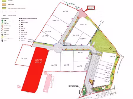 vends parcelle de terrain en zae
