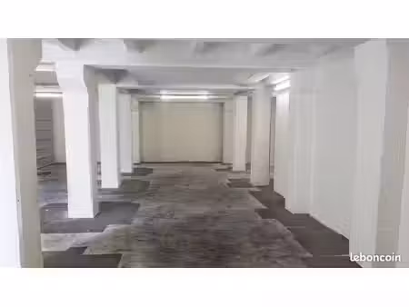 box local entrepôt 114 m2 - rideau de fer - caméra de surveillance
