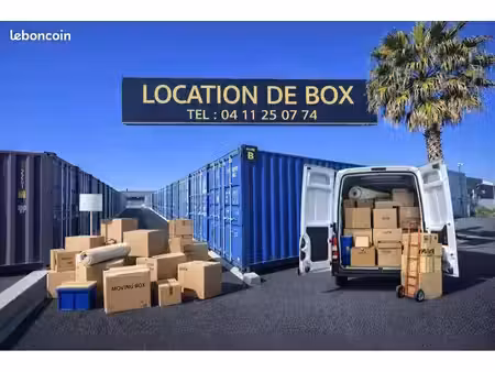 location [garde-meuble / box /containers /garage / local de stockage] aigues mortes
