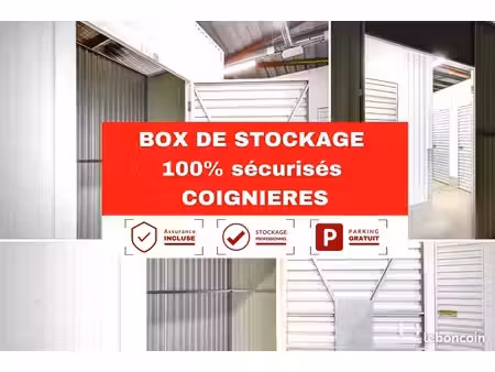 box à louer - garde meuble / coignières - trappes / 2m²