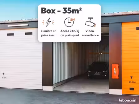 garage/box 35 m² seichamps
