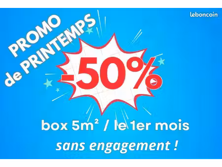 espace de stockage à louer / box
