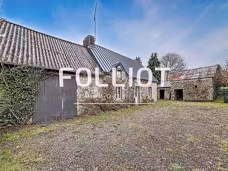 maison gratot 3 pièce(s) 50 m2 a vendre 50200 plain pied terrain proche mer