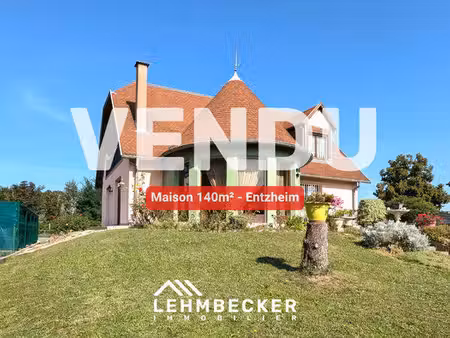 maison 5 pièces 141m² - entzheim