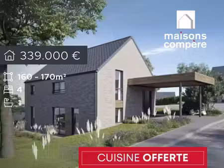 superbe villa 4 façades à ensival - lot 14