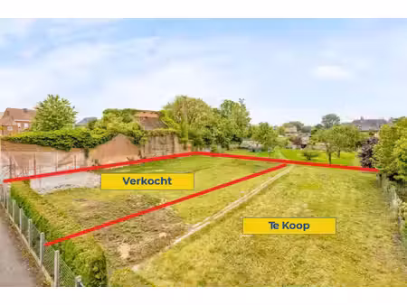 lot voor een open bebouwing