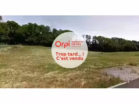 vente terrain 827 m² à carresse-cassaber (64270)  40 200 €