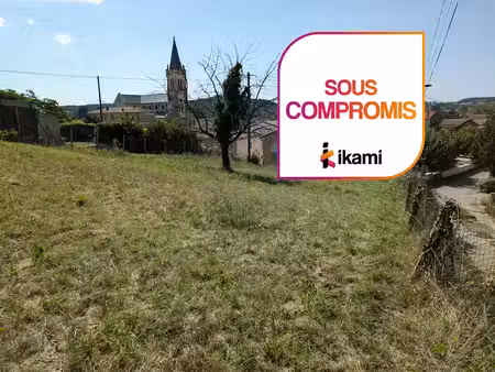 vente terrain 782 m² à clérieux (26260)  64 000 €