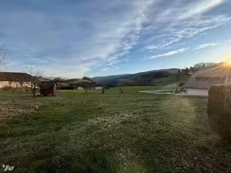 vente terrain 901 m² à clermont (74270)  170 000 €