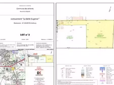 vente terrain à la chapelle-achard (85150) : à vendre / la chapelle-achard