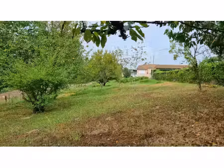 terrain en partie en zone constructible