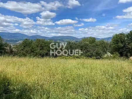 vente terrain 1000 m² clonas-sur-varèze (38550)