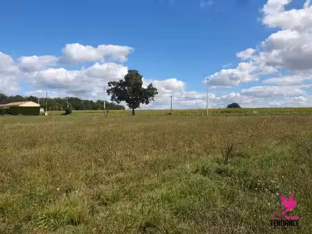 terrain diffus de 1219 m² dans joli cadre.