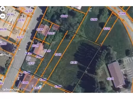 terrain 3600 m² sarralbe