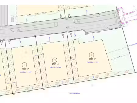vente terrain signes 83870 - - surface privée