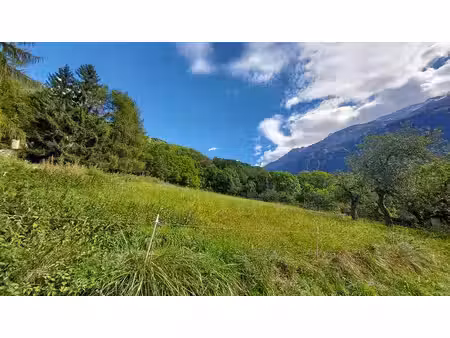 vaujany - terrain avec permis de construire