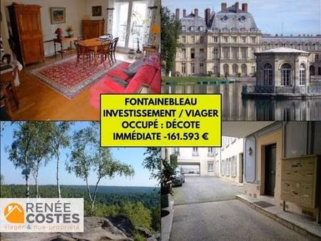 viager occupé - f80 ans - fontainebleau (77300)