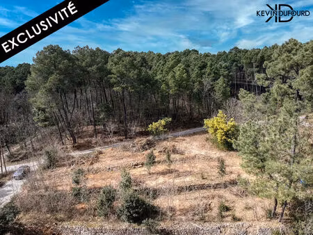 vente terrain 1800 m² laurac-en-vivarais (07110)