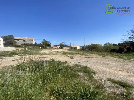 vente terrain 1056 m² gabian (34320)