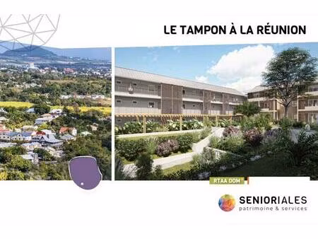 vente appartement 2 pièces 44 m² le tampon (97430)