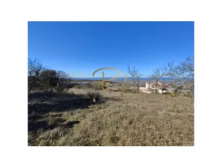 vente terrain 2420 m² à barjac (30430)  159 000 €