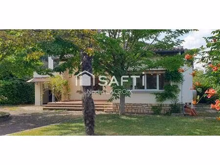 maison de plain pied 152 m²  garage  atelier  terrain 1180m²