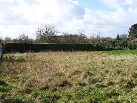 dpt seine maritime (76)  à vendre hericourt en caux terrain à bâtir