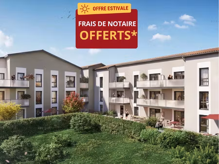 vente programme neuf t3  t4 54 à 86 m² saint-bonnet-de-mure (69720)
