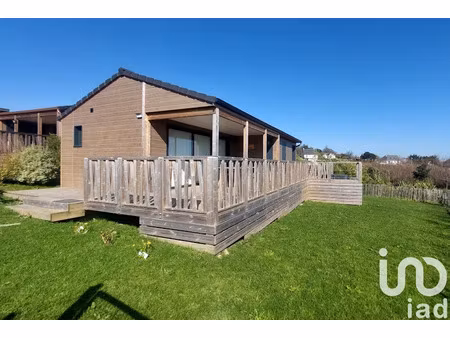 vente chalet 3 pièces 46 m² à quettehou (50630)  166 500 €