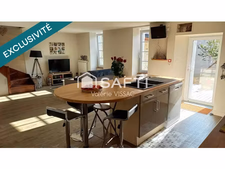 vente maison 5 pièces 130 m² à brives-sur-charente (17800)  170 000 €