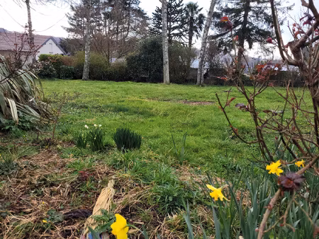 terrain constructible arboré proche de la gare