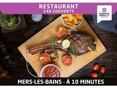 secteur le treport - restaurant 140 couverts  grande terrasse  zac