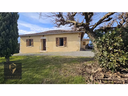 maison t3 111 m2 / dependance/ terrain 1745 m2/ vue pyrene