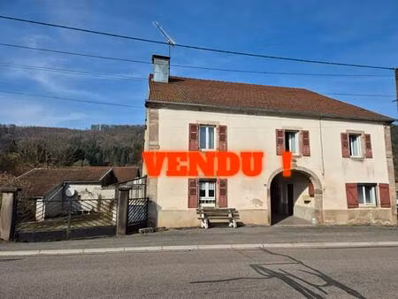 vente maison 5 pièces 140 m² sainte-marie-en-chanois (70310)