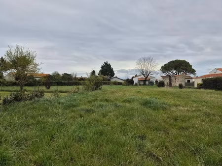 vente terrain 1650 m² à le château-d'oléron (17480)  227 900 €