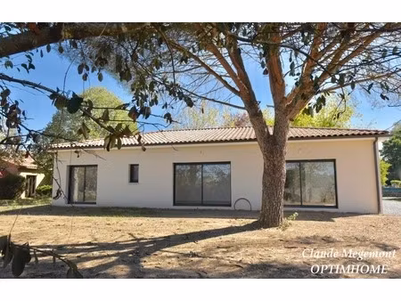 belle villa contemporaine t5 proche golf avec jardin arboré en frais d'acte réduits