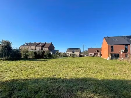 terrain à bâtir de 958 m² à boussu-bois
