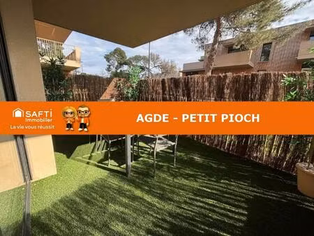 agde petit pioch - résidence neuve et sécurisée - t3 - 47 27 m²