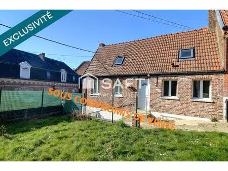 maison semi-mitoyenne  2 chambres  jardin  proche toutes commodités. idéal pour investisse