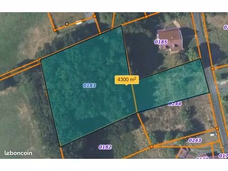 terrains constructibles - 4 308m²