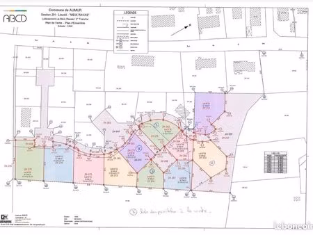 terrain 565 m² aumur
