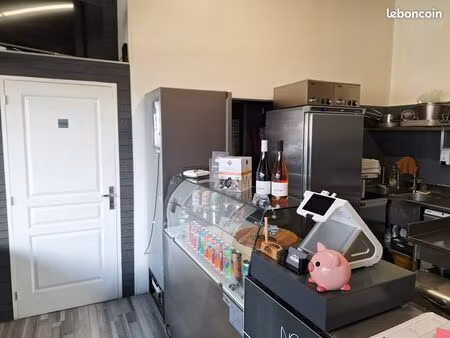 fond de commerce pizza et plats à emporter